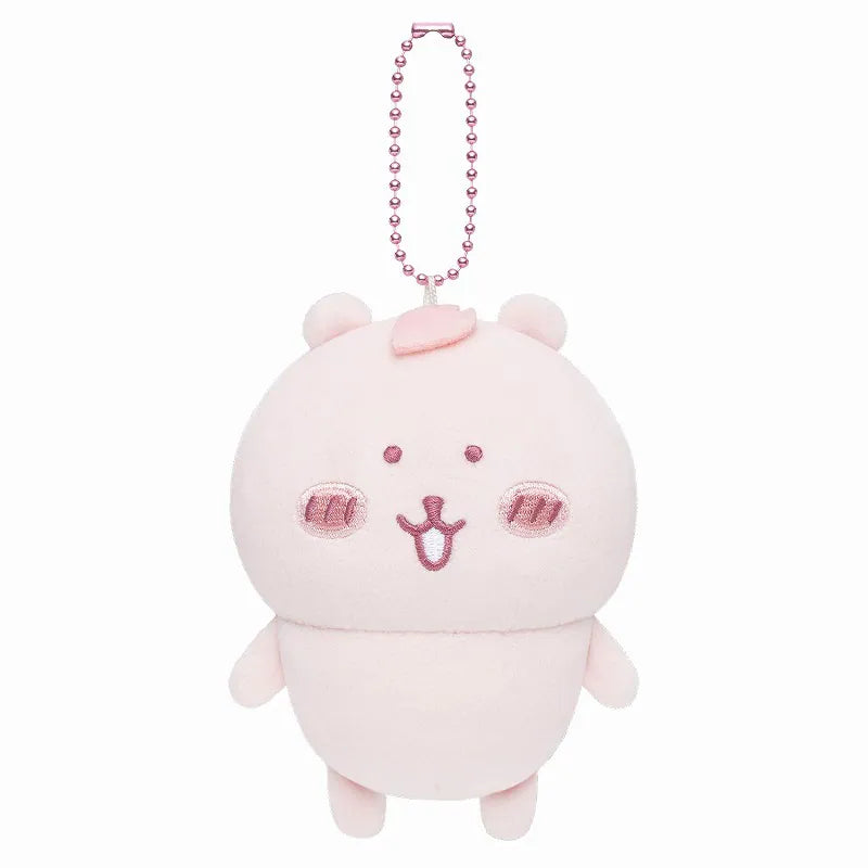 白熊/ 八哥/ 可樂餅 櫻花色公仔掛飾 SAKURA ナガノの白熊