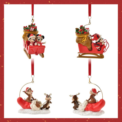 Mickey & Minnie/ Chip & Dale | 2026 DISNEY CHRISTMAS ORNAMENT
