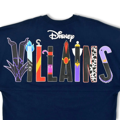 【Spirit Jersey】長袖T恤 - Disney Store Halloween Villians 2025