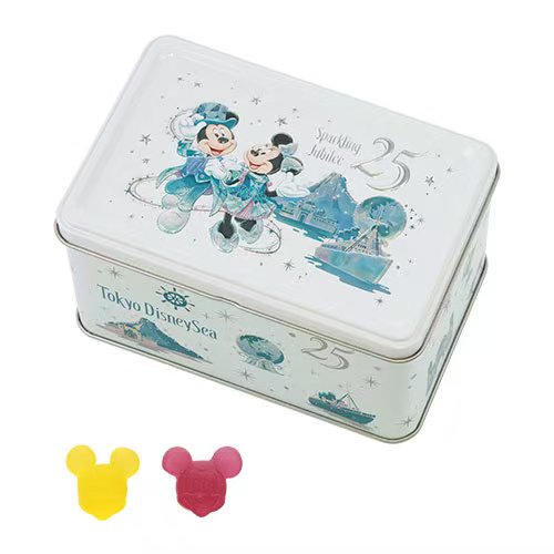 鐵罐連糖 - TOYKO DISNEYSEA 25TH SPARKLING JUBILEE