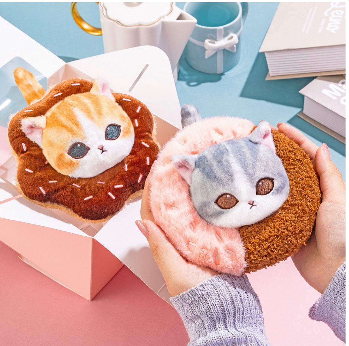 24/10 Mofusand | 鯊魚貓貓 Donuts 冬甩公仔