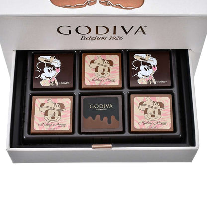 DISNEY VALENTINE  GODIVA Mickey 朱古力餅乾禮盒18粒裝