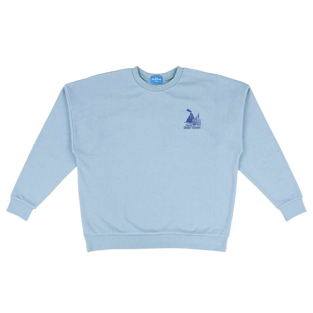 藍色 背面Tokyo Disney Resort 字樣 衛衣