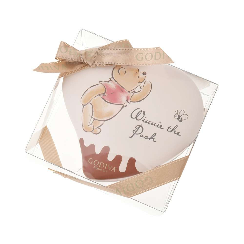 DISNEY VALENTINE  Pooh GODIVA 心形朱古力禮盒