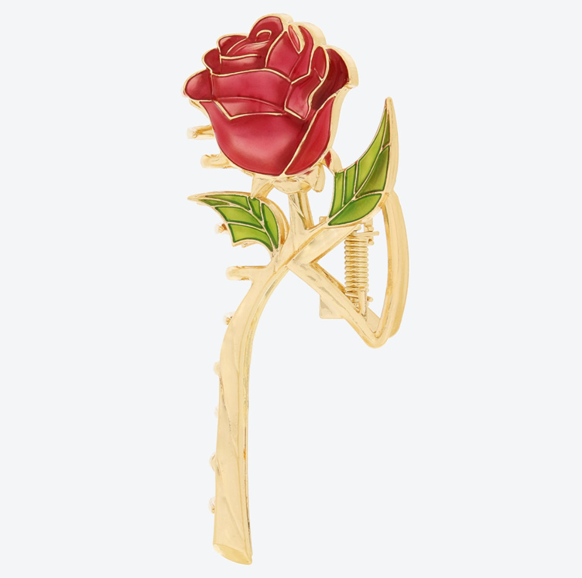 Belle 玫瑰花 髮爪夾
