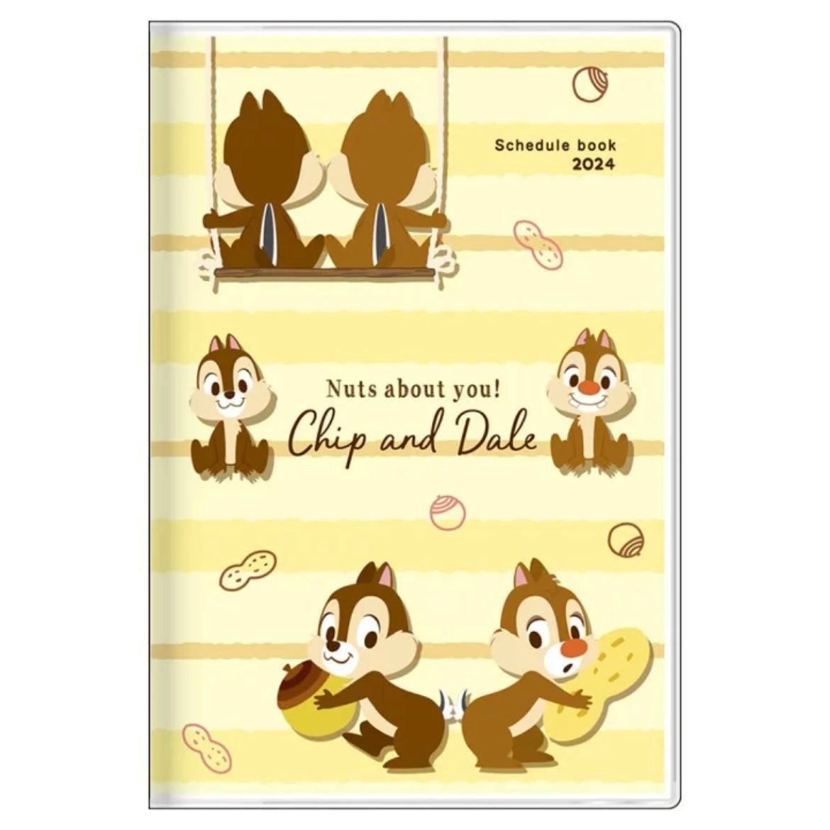 Chip & Dale (鞦韆款) B7 Schedule Book 2024