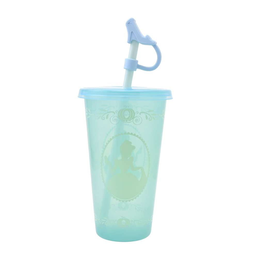 Belle/ Ariel/ Cinderella 變色飲筒水樽連杯蓋 - Drinkware