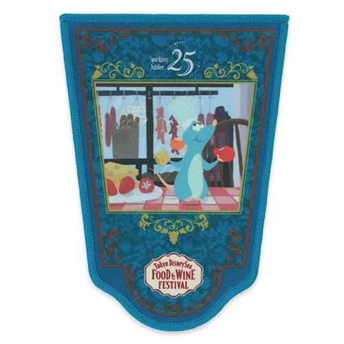 布章扣針 - Special Merchandise x 五星級大鼠 - TOKYO DISNEY SEA FOOD & WINE FESTIVAL