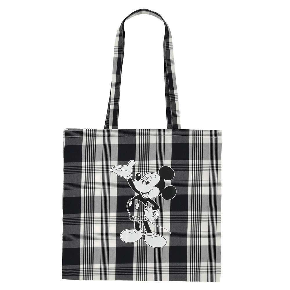 黑白格仔/ 藍色牛仔/ 啡色豹紋 Mickey Tote Bag