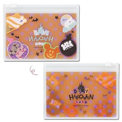 鬼鬼貼紙連Pouch -  Disney Halloween 2025
