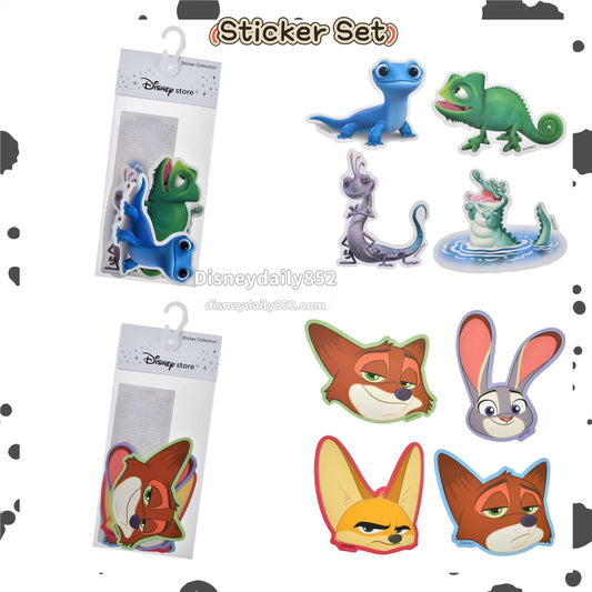 Zootopia/ 四條龍 Sticker Set - Sticker Collection
