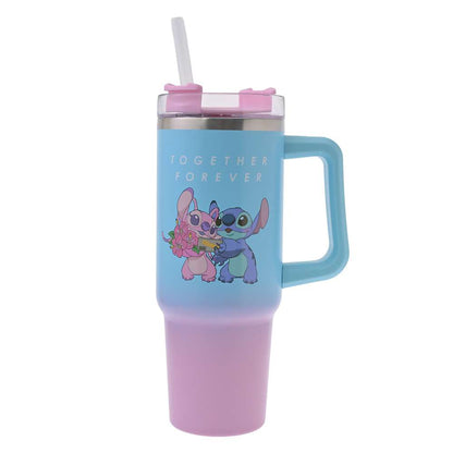不鏽鋼杯連飲筒 930ml STITCH & ANGEL