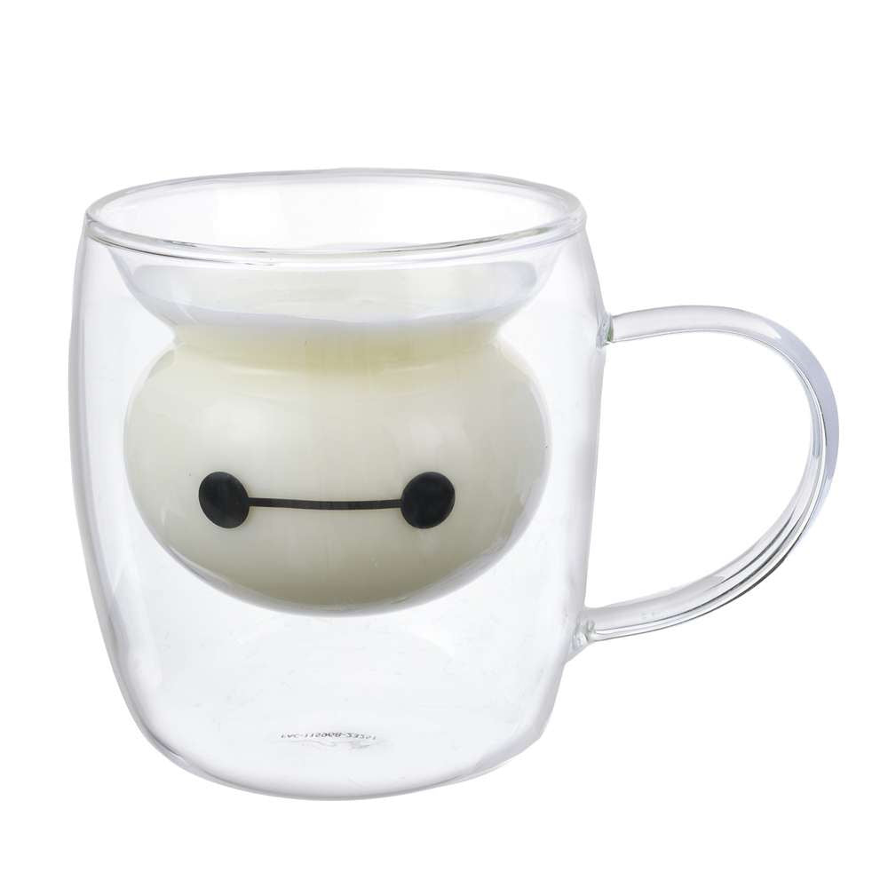 Baymax 雙層玻璃杯 Drinkware