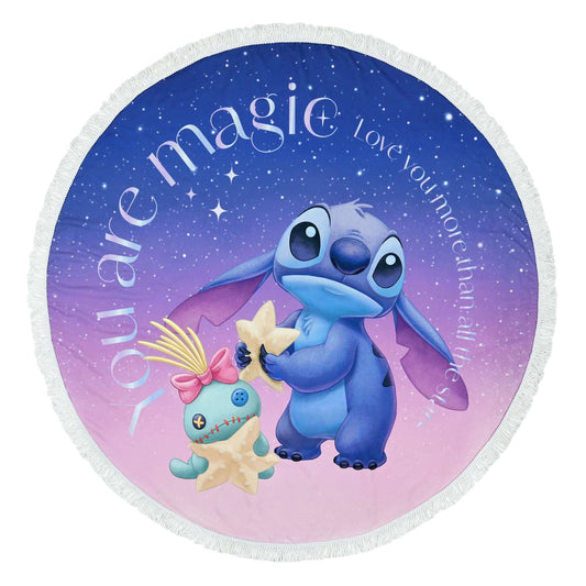 Stitch 人圓形地氈 - DISNEY STITCH DAY COLLECTION