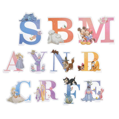 Disney 字母合集 大貼紙套裝
