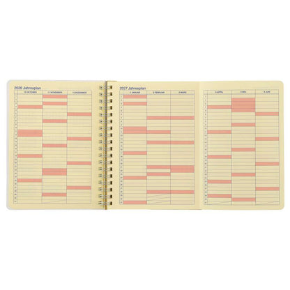 Ariel Rollbahn Diary 月間 Schedule|CALENDAR ＆ ORGANIZER 2027
