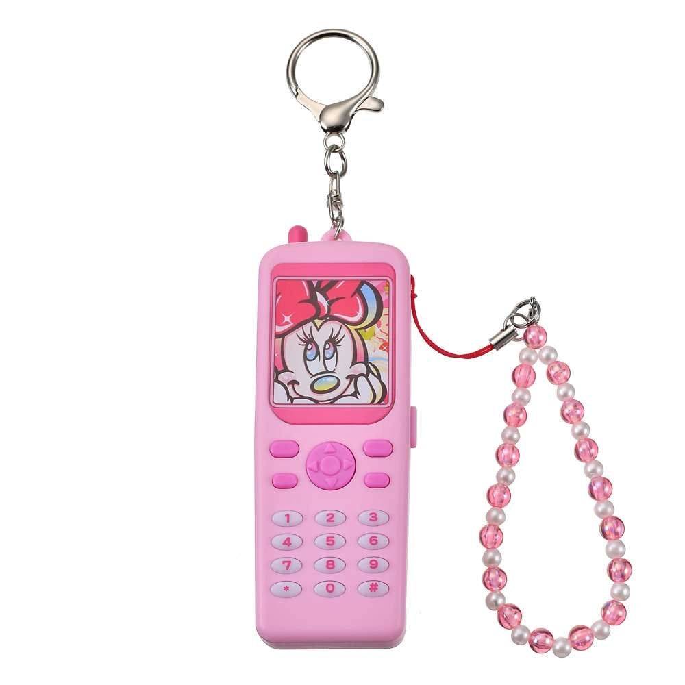 三眼仔/ Stitch/ Minnie/ Donald 發聲電話Keychain - Key Chain Fes
