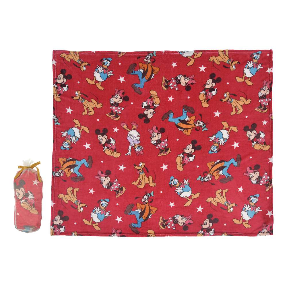 Mickey & Friends 毛氈連收納袋 | Enjoy Winter | Warm Goods