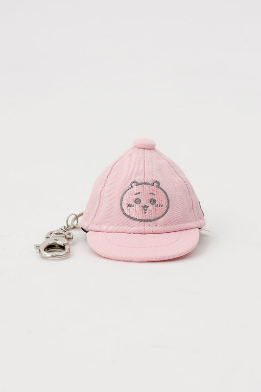 24/10 Chiikawa 迷你鑰匙圈 NEW ERA® CAP KEY HOLDER ちいかわ PINK