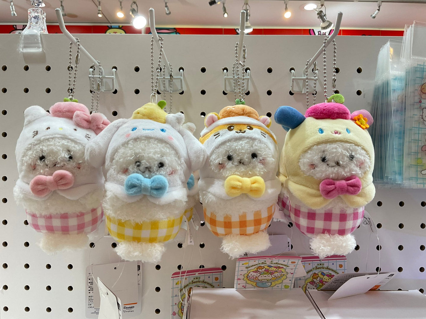 Shirotan x Sanrio | Kitty/ 玉桂狗/ CK鼠/ Usahana 公仔掛飾
