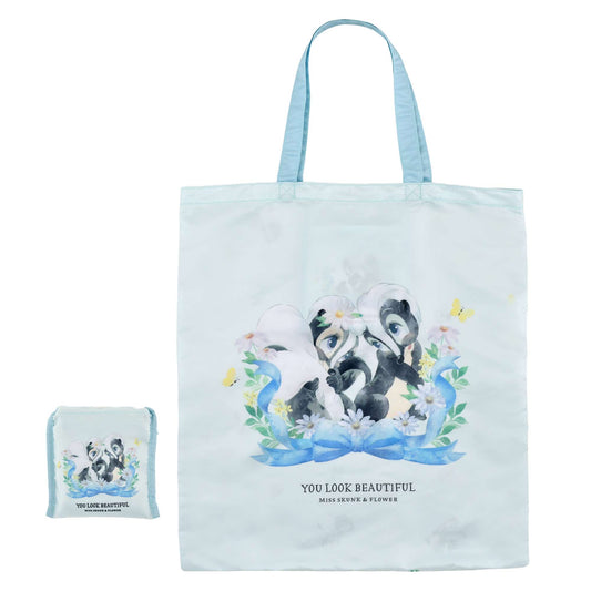 Flower &  Ms Skunk 摺疊環保袋 - DISNEY SPRING ROMANCE