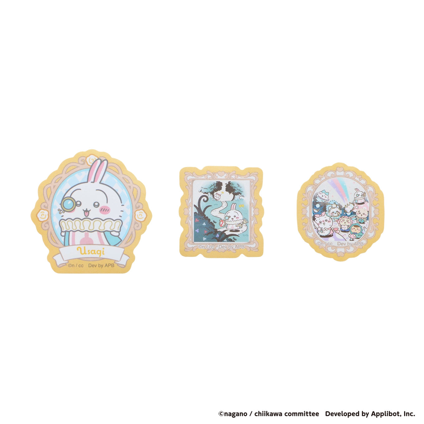 Chiikawa Pocket | 小可愛 愛麗絲裝扮系列 手機貼紙 仔掛飾 ちいかわ