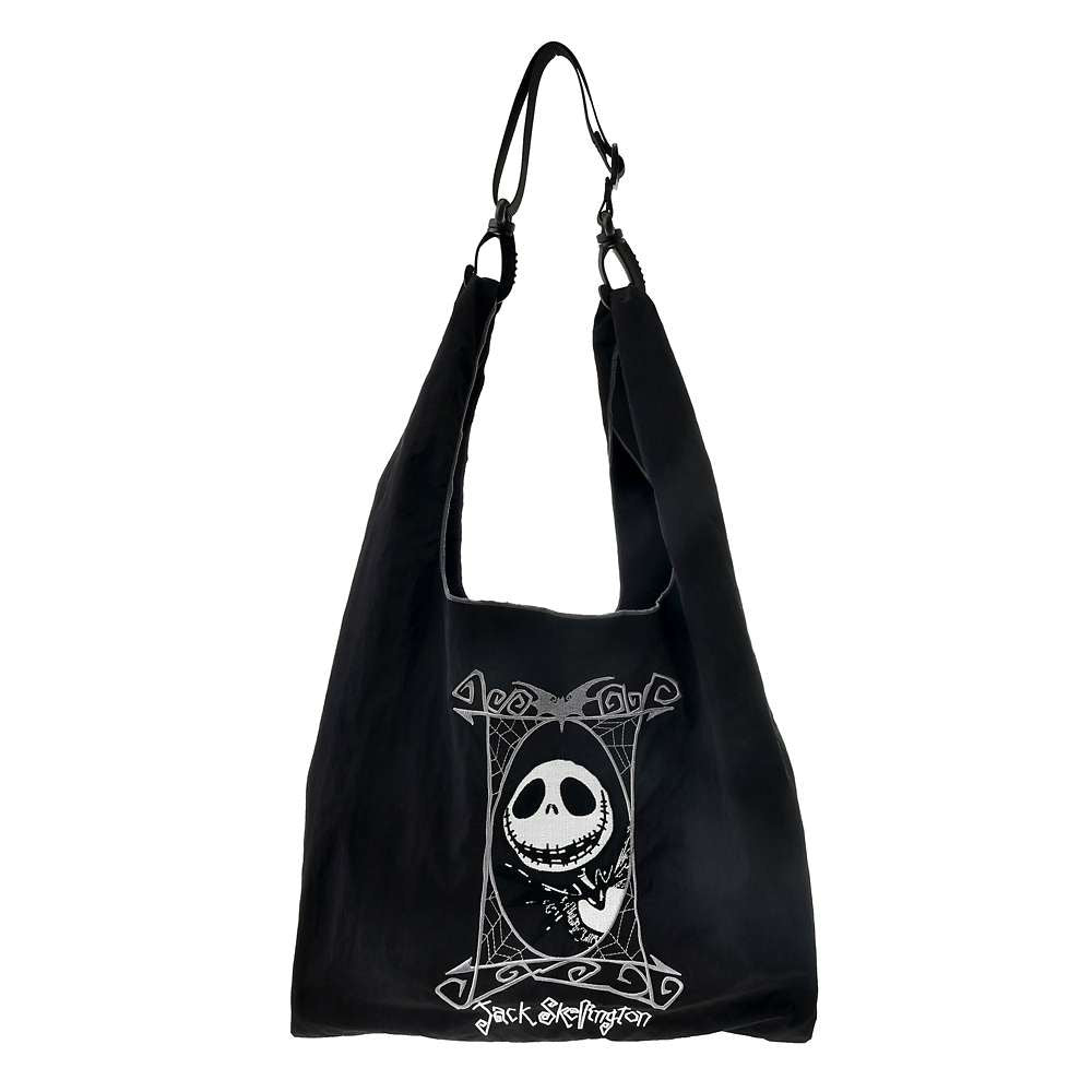 Jack 2 Way Embroidery Bag/ Tote Bag TIM BURTON'S THE NIGHTMARE BEFORE CHRISTMAS