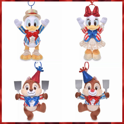 Disney Store 心斎橋開業限定｜Donald/ Daisy/ Chip/ Dale 公仔掛飾