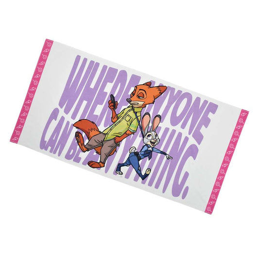 浴巾 - Zootopia Comic Style