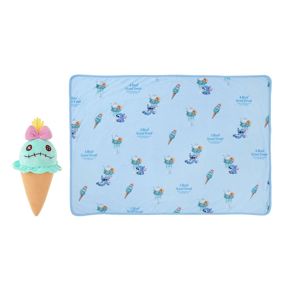 Minnie/ 小甘 涼感毛氈連收納袋｜Disney Cool Goods