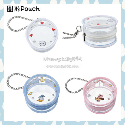 Donald/ Baymax/ Minnie 圓形Pouch