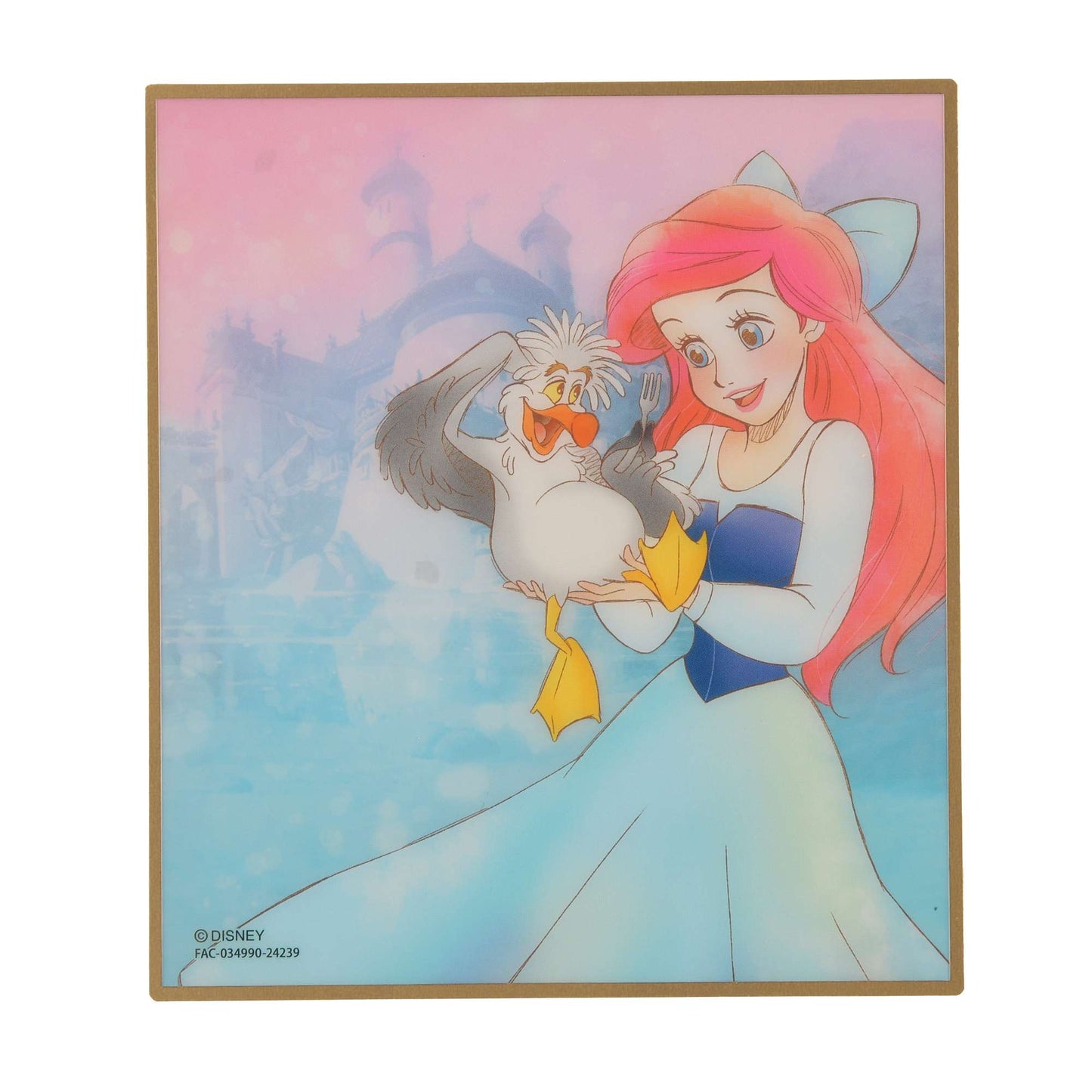 Belle/ Rapunzel 全身/ Snow White/ Jasmine/ Aurora/ Ariel/ Cinderella/ Ariel+企鵝 色紙