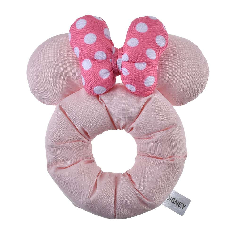 Minnie 粉紅色/黑色 髮圈