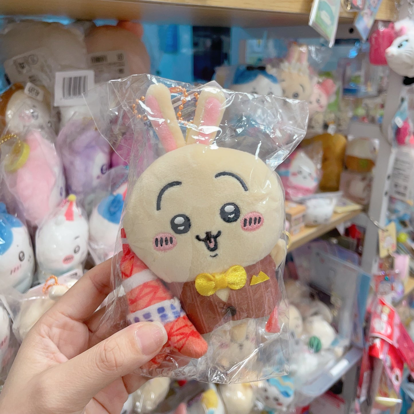 玩貨 東京 當地限定 Chiikawa 小可愛/ 小八/ 小兔兔 東京鐵塔公仔掛飾 ちいかわ