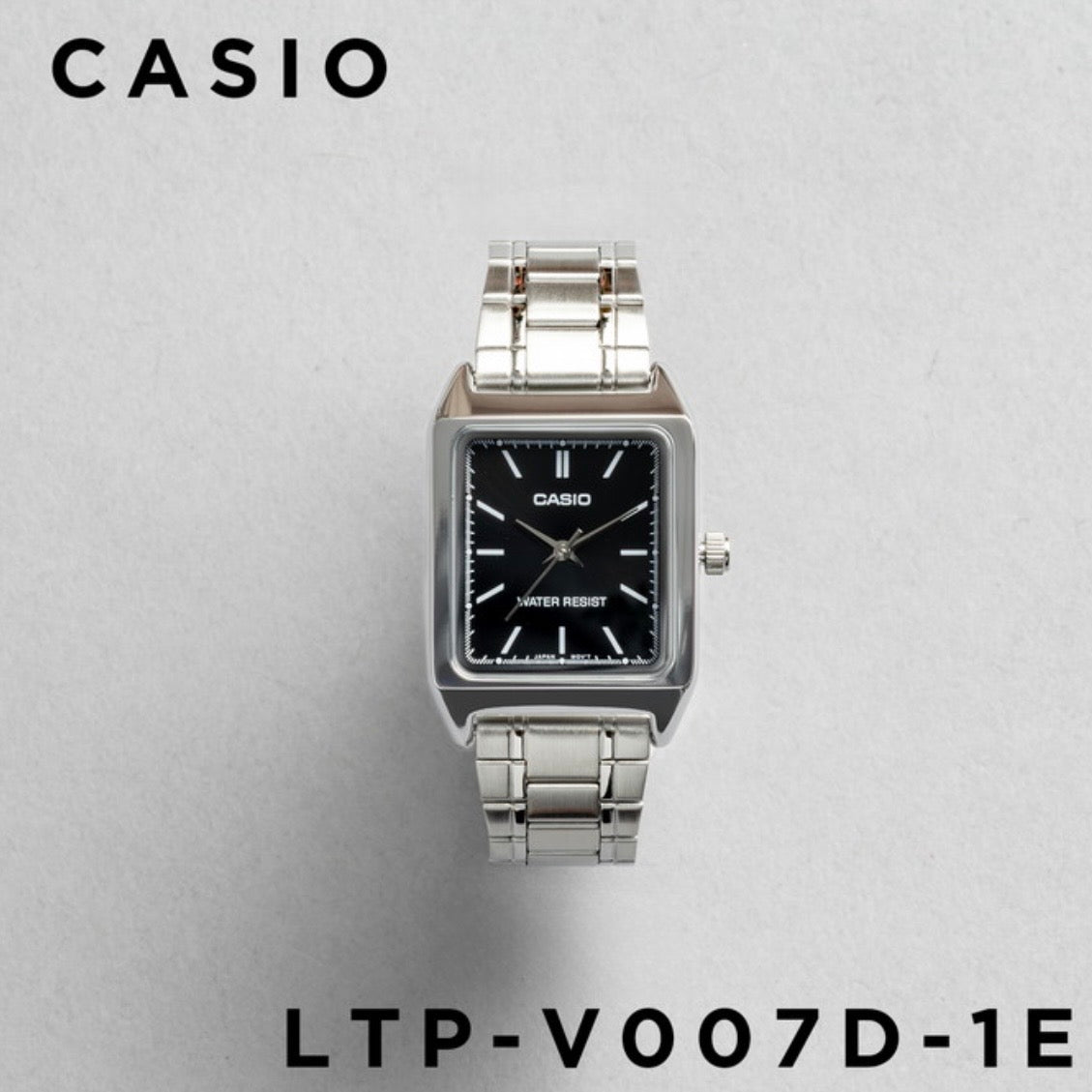 CASIO | LTP-V007  女裝鋼錶 10色