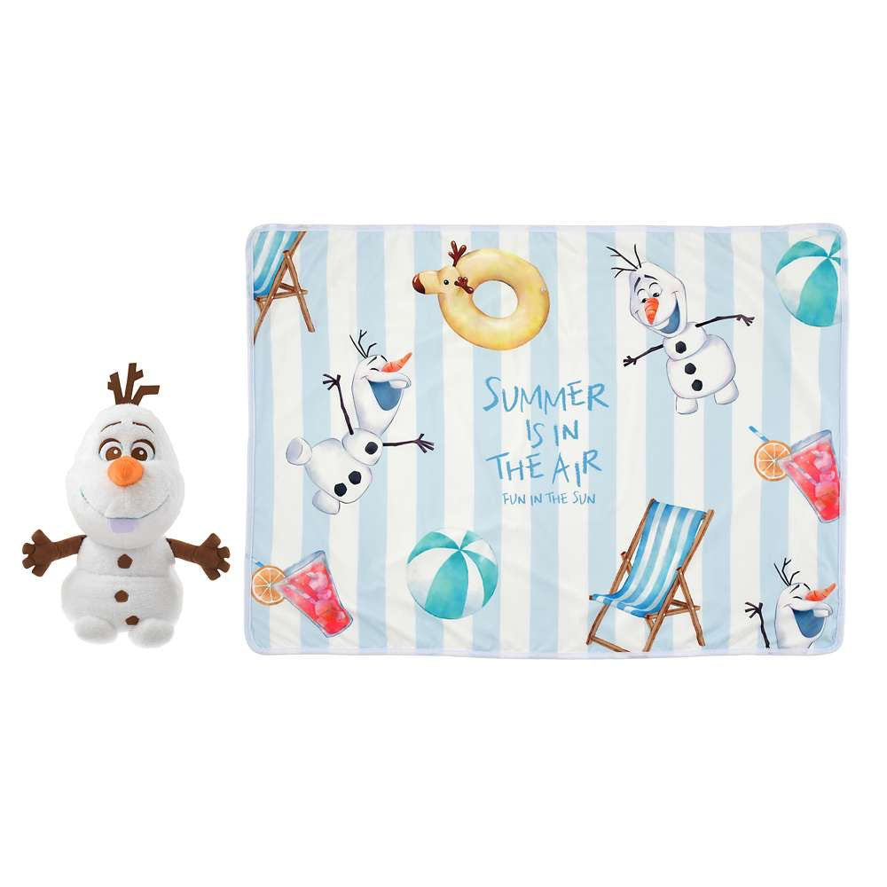 Olaf/ 小胖 公仔連毛氈 Disney Cool Goods