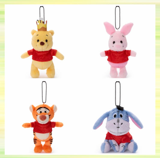 Pooh/ Piglet/ Tigger/ Eeyore 公仔掛飾 | POOH POOH 100周年限定