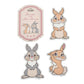 貓貓/Bunny & Thumper/ Mickey & Friends 大貼紙Set Sticker Collection