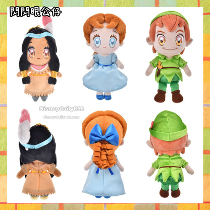 Wendy/ Peter Pan/ Tiger Lily 閃閃眼公仔 TINY PETER PAN