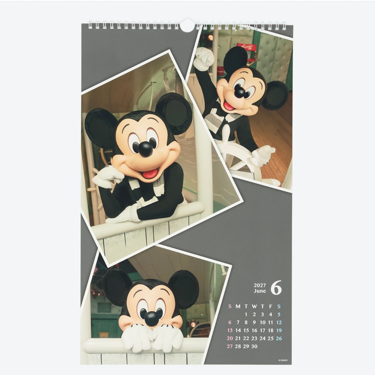 Disney Resort Mickey 掛牆月曆/ 坐枱月曆 Calendar 2027