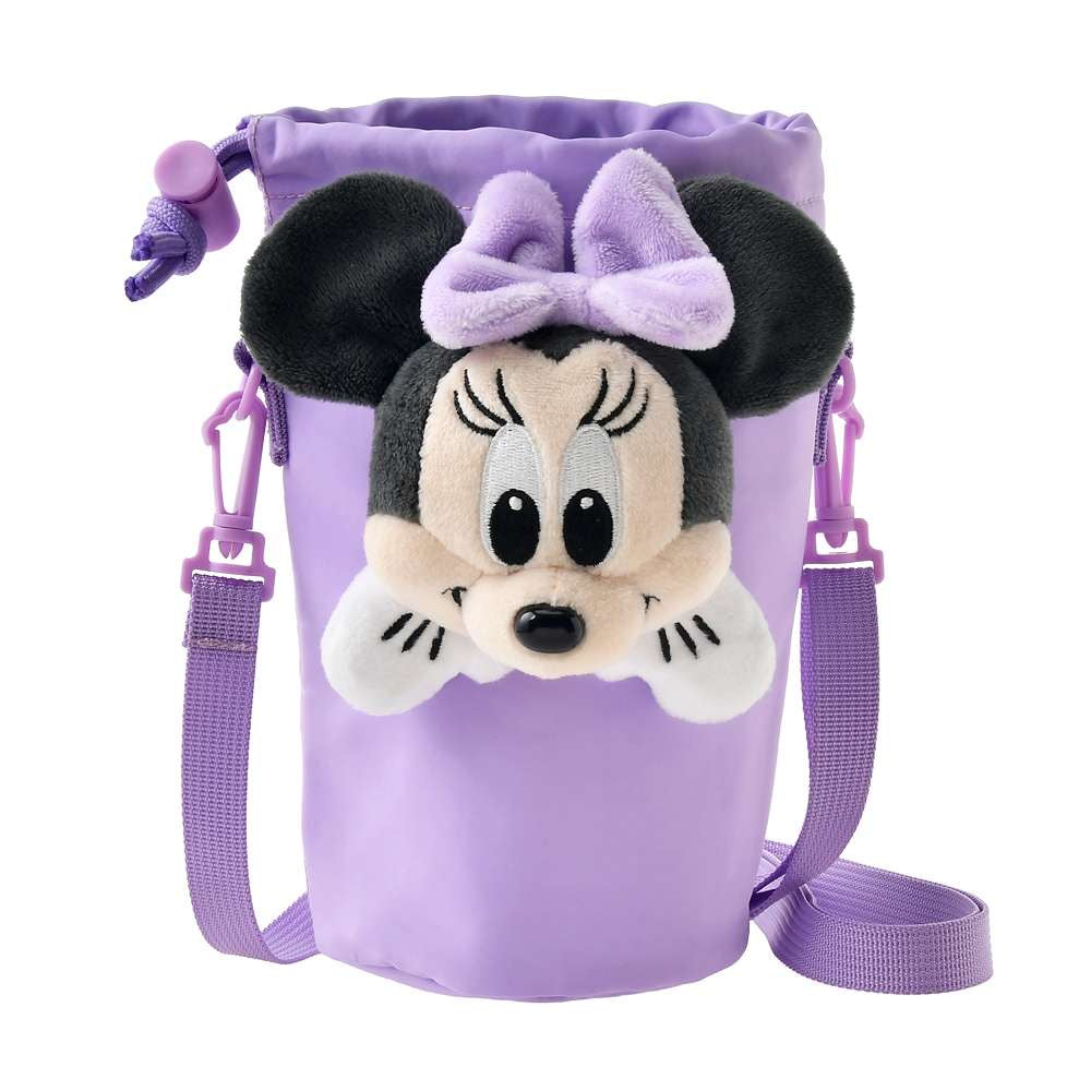 Marie/ Donald/ Minnie 公仔頭水樽斜揹袋