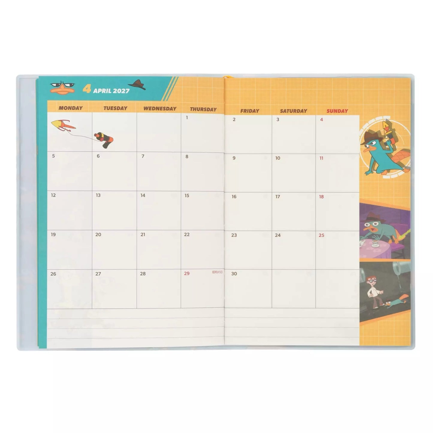 泰瑞 月間 B6 Schedule|CALENDAR ＆ ORGANIZER 2027