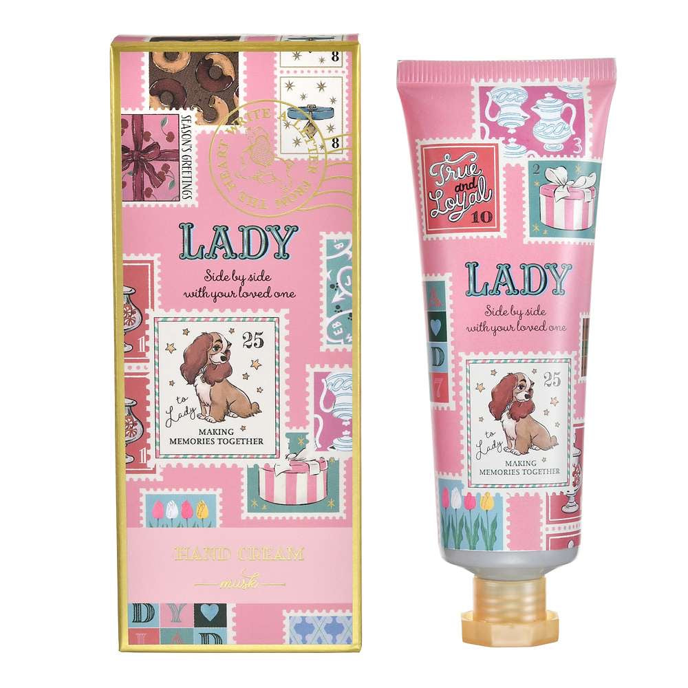 DISNEY CHRISTMAS HOLIDAY SEASON COLLECTION  Stitch/ Lady/ Minnie Hand cream