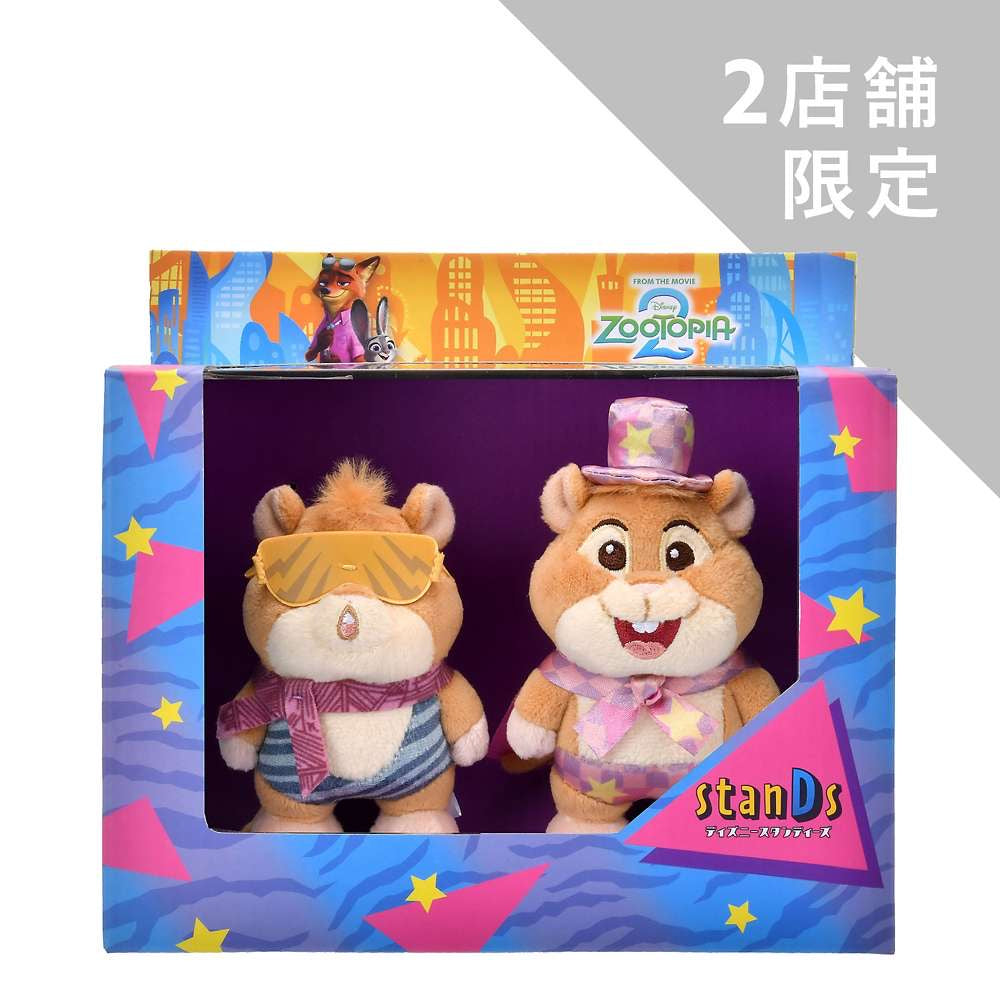 限定店款Set A 閃電款/ Set B 星星款 ｜ Disney stanDs 系列 Zootopia 公仔