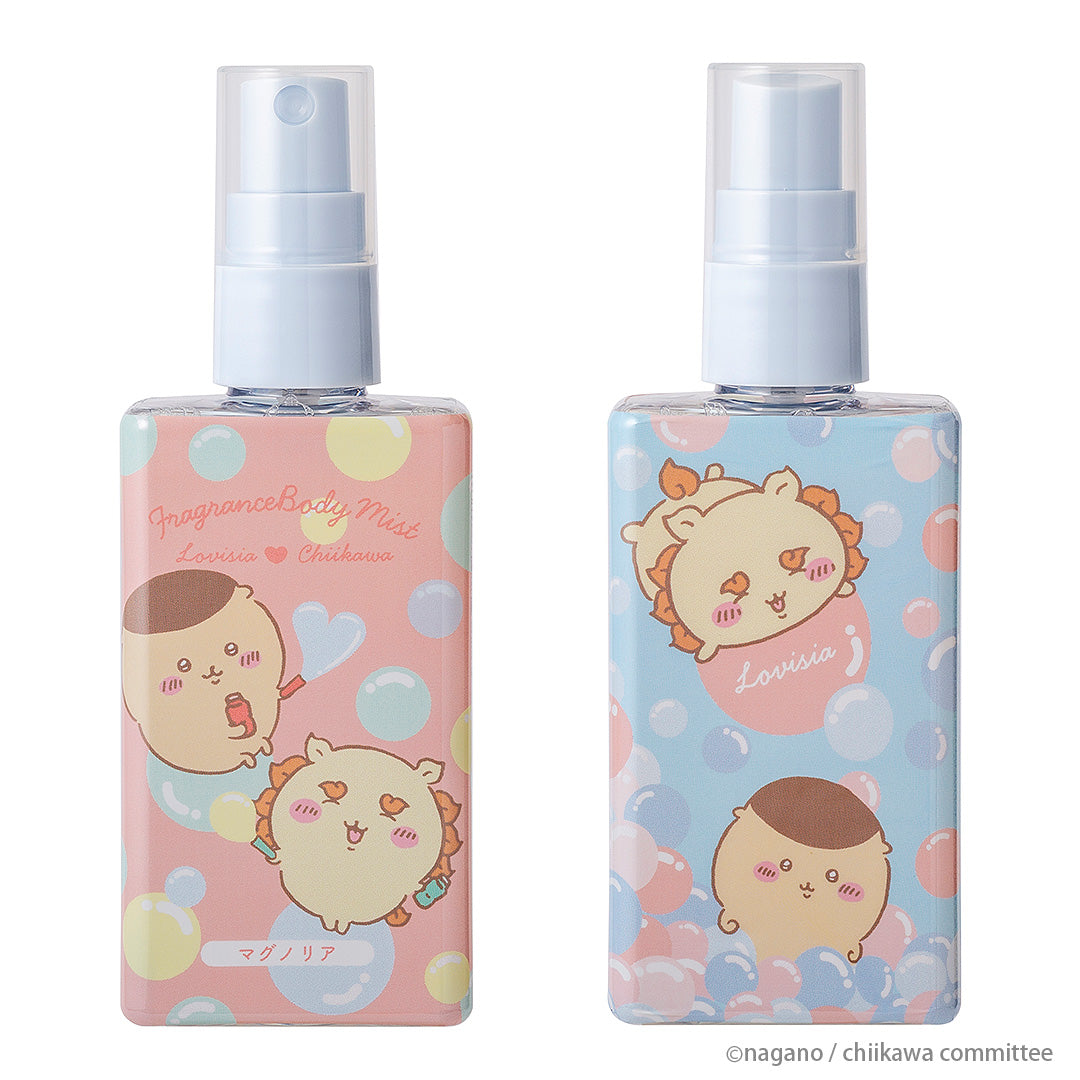 Lovisia x Chiikawa 限定 小可愛 雙面圖案香體噴霧 Body Mist ちいかわ