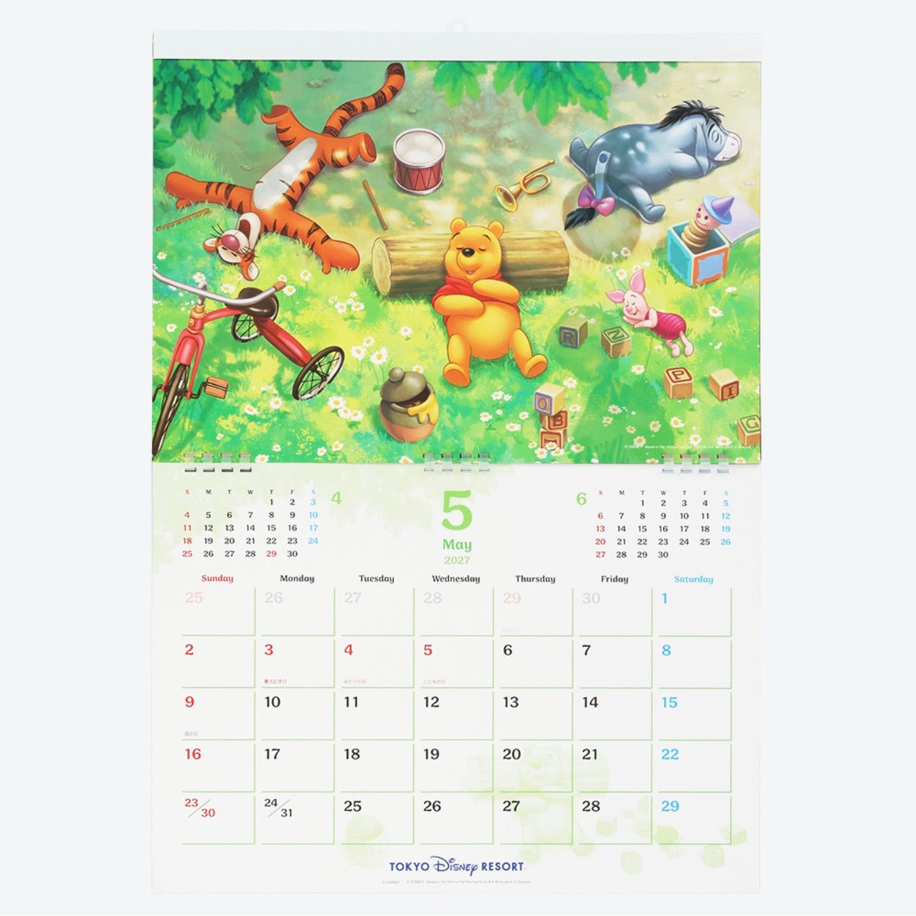 Disney Resort 集合掛牆月曆 Calendar 2027