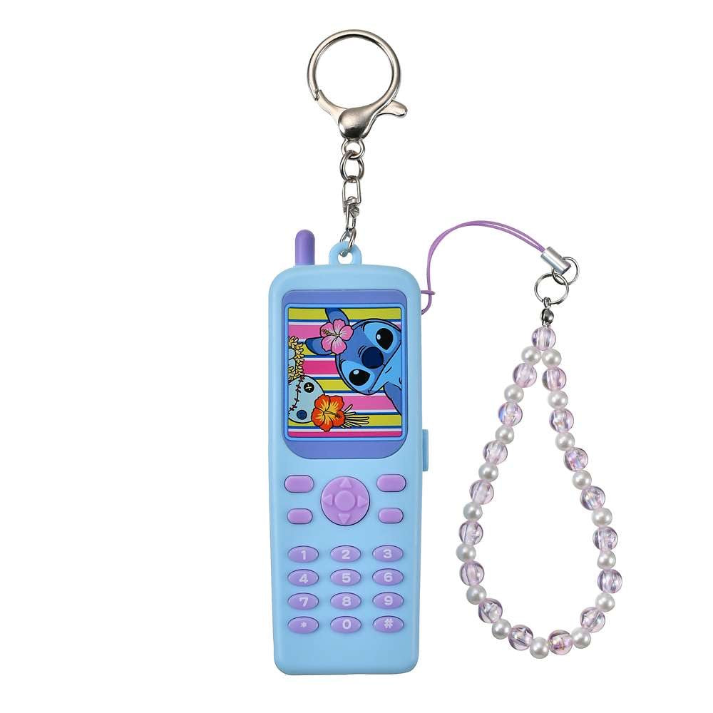 三眼仔/ Stitch/ Minnie/ Donald 發聲電話Keychain - Key Chain Fes