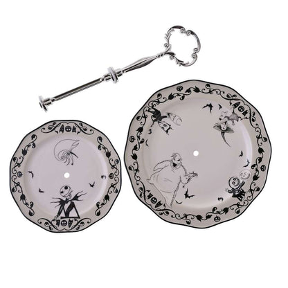 兩層甜品碟｜TIM BURTON'S THE NIGHTMARE BEFORE CHRISTMAS