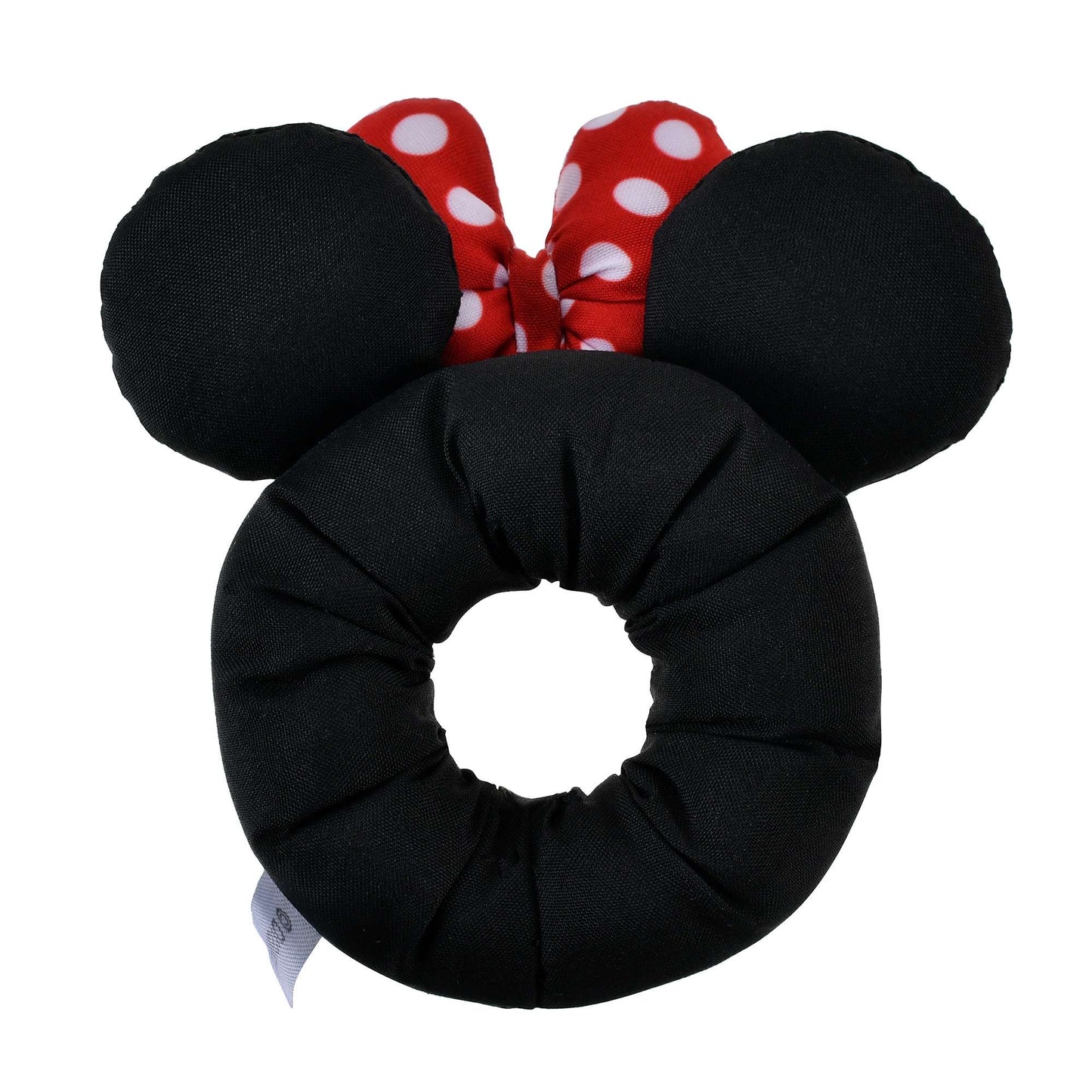 Minnie 粉紅色/黑色 髮圈