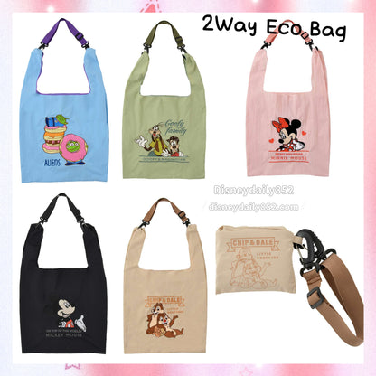 Mickey/ Minnie/ 三眼仔/ Chip & Dale/ Goofy | 2Way Eco Bag